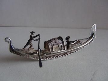 Miniatuur zilver EP61 gondel zilveren miniaturen beschikbaar voor biedingen