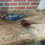 Oude oliekannen, 2 stuks., Ophalen of Verzenden, Gebruikt