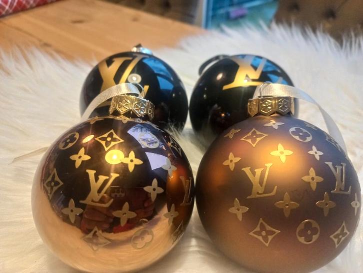 Kerstballen Kerstmis louis vuitton LV, Diversen, Kerst, Ophalen of Verzenden