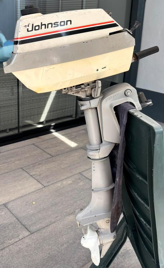 ‼️Werkende  Johnson 4 Pk 2 Cilinders 2 Takt Kortstaart ‼️, Watersport en Boten, Bootonderdelen, Gebruikt, Motor en Techniek, Zeilboot of Motorboot