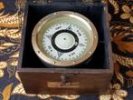Mooie oude combinatie van scheepskompas in een Spitfire kist, Antiek en Kunst, Ophalen of Verzenden