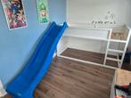 Ikea "Kura" bed inclusief glijbaan, Kinderen en Baby's, Kinderkamer | Stapelbedden en Hoogslapers, Ophalen, Gebruikt