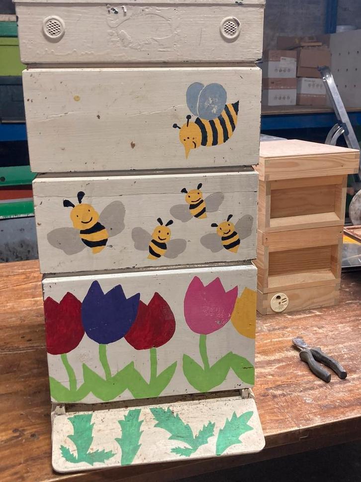 Bijenkasten 8 ramers spaarkastformaat, Dieren en Toebehoren, Insecten en Spinnen, Bijen