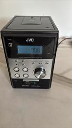 JVC radio data system met cd speler en klok, Audio, Tv en Foto, Radio's, Ophalen of Verzenden, Zo goed als nieuw, Radio