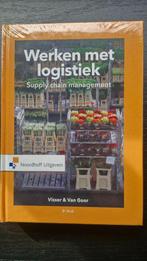 Werken met logistiek, Visser & Van Goor, Boeken, Studieboeken en Cursussen, Nieuw, Noordhoff Uitgevers, Alpha, HBO