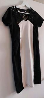 Positiekleding / zwangerschaps kleding, Maat 38/40 (M), Blauw, Jurk, Mamalicious