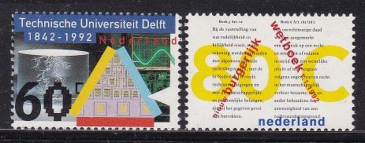 2457 - Nederland nvph 1515/1516 postfris , 150 jaar Tech, Postzegels en Munten, Postzegels | Nederland, Postfris, Na 1940, Verzenden