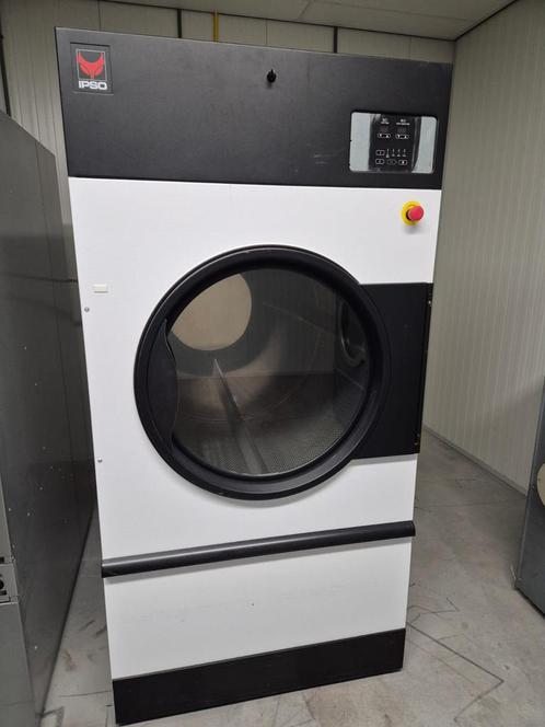 Ipso 40kg gasdroger – defect (motor kapot), Witgoed en Apparatuur, Was-droogcombinaties, Gebruikt, 10 kg of meer, 95 cm of meer
