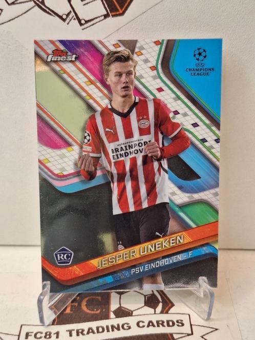 Uneken - PSV - Topps Finest Rookie Card, Verzamelen, Sportartikelen en Voetbal, Zo goed als nieuw, Poster, Plaatje of Sticker