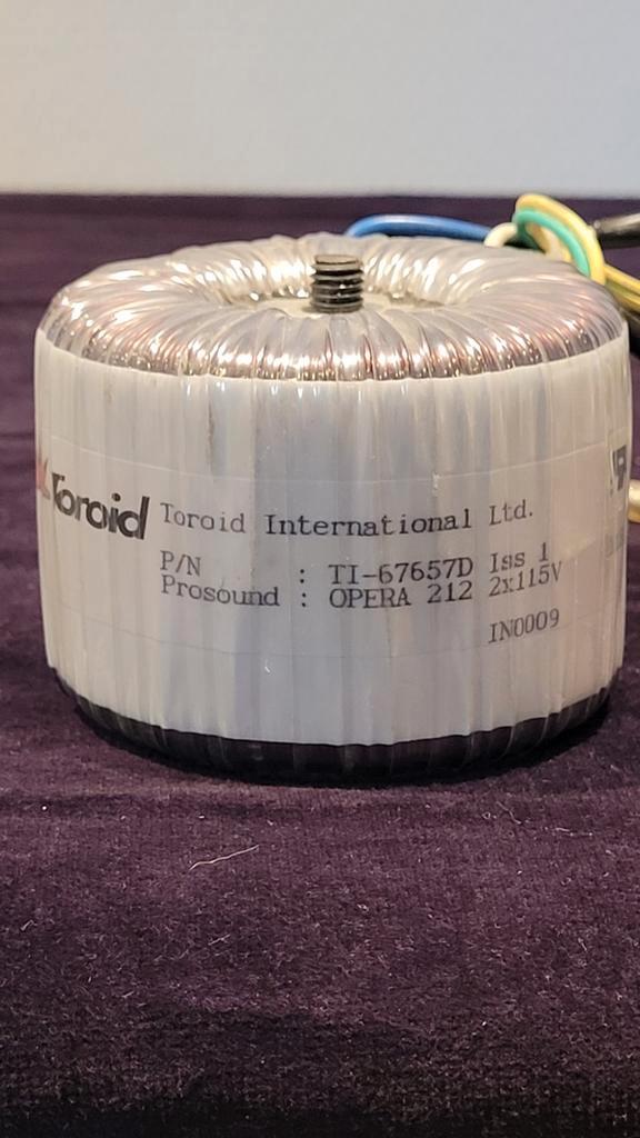 Db Technologies Opera 212 Vervanging Ringkern Trafo, Audio, Tv en Foto, Versterkers en Receivers, Gebruikt, Stereo, 120 watt of meer