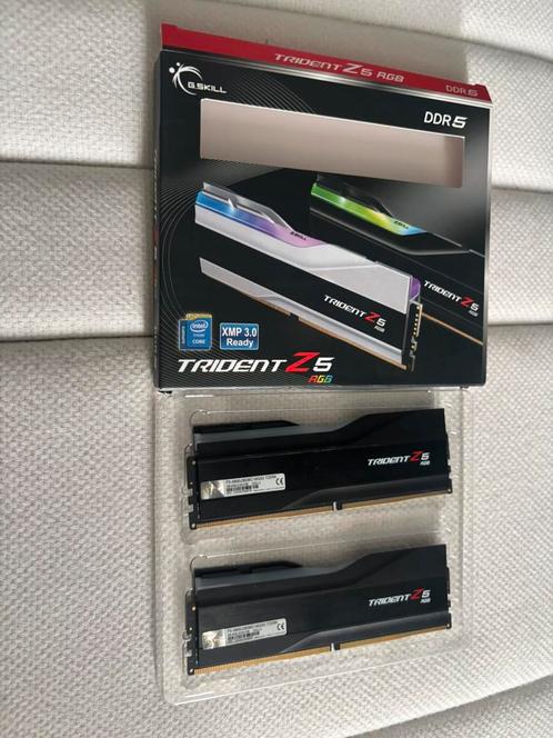 G.Skill Trident Z RGB ddr5 32gb, Computers en Software, RAM geheugen, Zo goed als nieuw, Desktop, 32 GB, DDR5, Ophalen