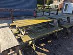picknick tafels, Ophalen, Gebruikt, Rechthoekig, Hout