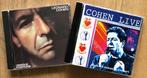 LEONARD COHEN - Various positions & Cohen Live ( 2 CDs ), Ophalen of Verzenden, Zo goed als nieuw, Singer-songwriter