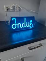 Indus vintage neon  ( oudje)  horloge merk Seiko Rolex Ap, Ophalen of Verzenden, Gebruikt, Lichtbak of (neon) lamp