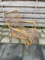 Kunststof rotan stoel, Ophalen, Zo goed als nieuw, Kunststof