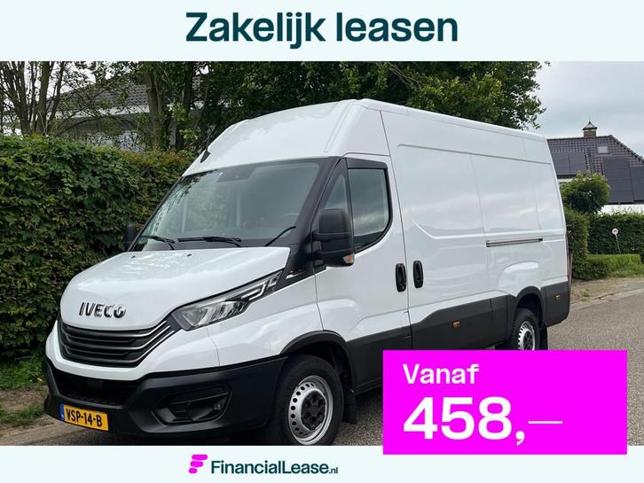 Iveco Daily 35S18 L2H2 3.0 Automaat | 2x schuifdeur | Achter, Auto's, Bestelauto's, Bedrijf, Lease, Financial lease, ABS, Achteruitrijcamera