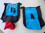 2 Blauwe fietstassen, Ophalen of Verzenden, Gebruikt, Overige merken