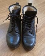 Blackstone - zwarte boots met schapenvacht, Zwart, Lage of Enkellaarzen, Ophalen of Verzenden, Zo goed als nieuw