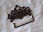Gietijzeren wc rol houder - toiletrolhouder, Ophalen of Verzenden