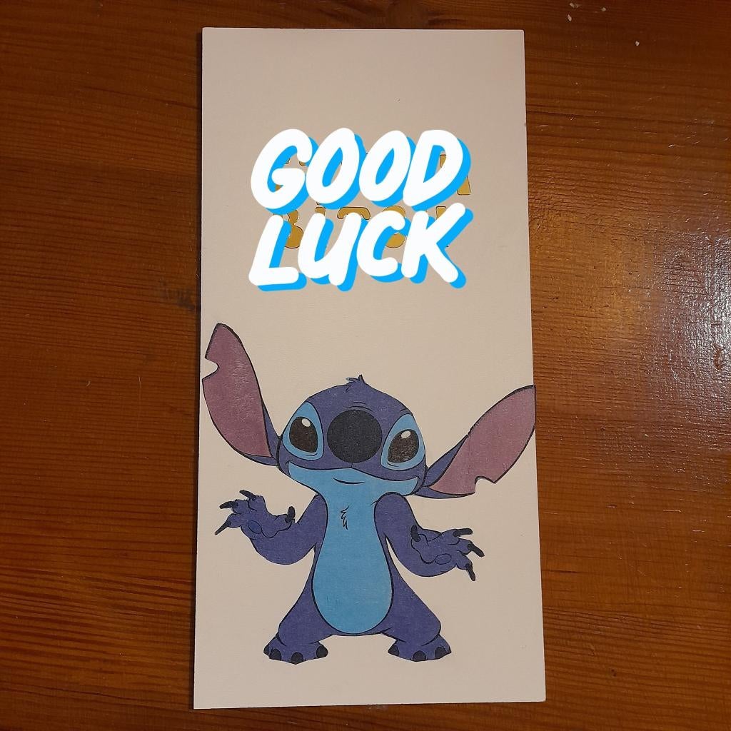 Lilo and Stich Klok Lamp Hanglamp Naambord, Ophalen of Verzenden, Nieuw, Lamp