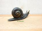 158* Bronzen slak (Boven €75 geen verzendkosten), Ophalen of Verzenden, Nieuw, Overige materialen, Dierenbeeld