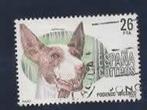 Fauna - Dieren - Honden - Spanje - 26 pta - gebr, Ophalen of Verzenden, Gestempeld, Dier of Natuur
