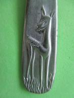 (KB4750) Kinderbestek HERT vork, Ophalen of Verzenden, Gebruikt