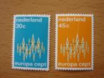 NVPH 1007 en 1008 Europa – Poollicht Postfris, Postzegels en Munten, Postzegels | Nederland, Ophalen of Verzenden, Na 1940, Postfris