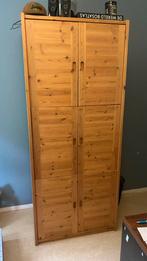 Massief grenen kledingkast 201h x 84 b x 60 d, Ophalen, Zo goed als nieuw, Vintage
