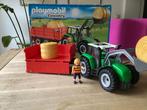Playmonil tractor boer met aanhager compleet 6130, Kinderen en Baby's, Speelgoed | Playmobil, Ophalen of Verzenden, Zo goed als nieuw