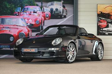Porsche 911 Cabrio 3.8 Carrera S (bj 2007) beschikbaar voor biedingen
