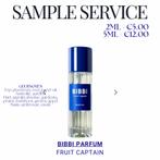 Sample service • BIBBI parfum - Fruit Captain, Ophalen of Verzenden, Zo goed als nieuw