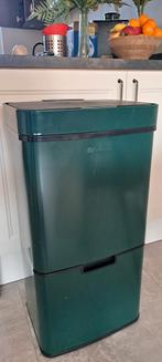 Homra Afvalscheiding Prullenbak - Groen, Ophalen, Kunststof, Gebruikt, 40 liter of meer