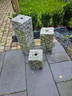 3 delig waterornament, Tuin en Terras, Waterpartijen en Fonteinen, Ophalen, Gebruikt, Beton, Waterornament