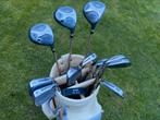 Complete golfset met graphite shafts en leder tas, Overige merken, Set, Zo goed als nieuw, Ophalen