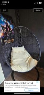 Hangstoel - Perfect voor Ontspanning!, Zwart, Ophalen of Verzenden, Zo goed als nieuw, Metaal
