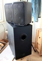 Magnat MSP 10 Magnastar MET Magnat Sonobull passieve sub, Front, Rear of Stereo speakers, Magnat, Gebruikt, Ophalen of Verzenden