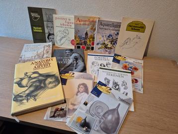 Boeken Tekenen en Schilderen - Groot Pakket beschikbaar voor biedingen