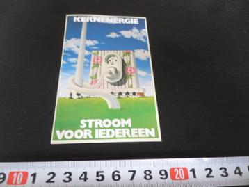 sticker strip kernenergie stroom voor iedereen beschikbaar voor biedingen
