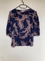 Paul & Joe Sister blouse floral blauw maat 2/M, Maat 38/40 (M), MANEKI, 14 rue des Commines 75003 Parijs, Eshop@paulandjoe.net