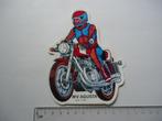 sticker oud MV AGUSTA motorfiets strip oldtimer 70 80 jaren, Verzenden, Zo goed als nieuw, Bedrijf of Vereniging