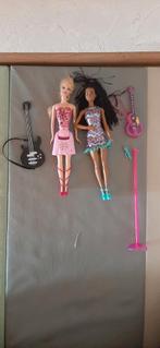 Zingende Barbie poppen met licht, muziek en accessoires!, Ophalen of Verzenden, Zo goed als nieuw, Barbie