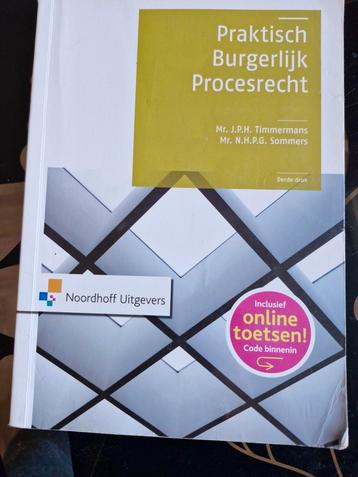 N.H.P.G. Sommers - Praktisch burgerlijk procesrecht beschikbaar voor biedingen