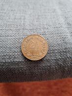 Nederland: een zeer fraaie bronzen 2,5 cent munt uit 1898., Postzegels en Munten, Ophalen of Verzenden, Koningin Wilhelmina, Overige waardes
