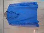 Kobalt blauwe blouse. 1X aangehad .maat xl, Kleding | Dames, Blouses en Tunieken, Ophalen of Verzenden, Zo goed als nieuw, Maat 46/48 (XL) of groter