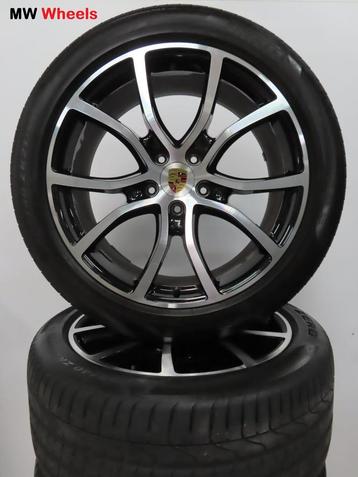 Porsche 21 inch Origineel velgen Cayenne E3 met zomerbanden beschikbaar voor biedingen