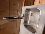 Afwasbak met kraan, Huis en Inrichting, Keuken | Keukenelementen, Ophalen, Zo goed als nieuw, 25 tot 50 cm, Minder dan 100 cm
