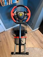 T458 Spider racestuur + pedalen + Wheel Stand Pro, Ophalen of Verzenden, Gebruikt