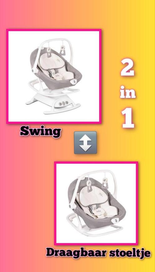 Joie Sansa 2in1 baby swing wipstoeltje babyswing niet gratis, Kinderen en Baby's, Wipstoeltjes, Zo goed als nieuw, Overige merken