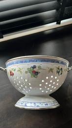 Villeroy & Boch Vergiet - Fruitdecor - Antiek Keukenitem, Ophalen of Verzenden
